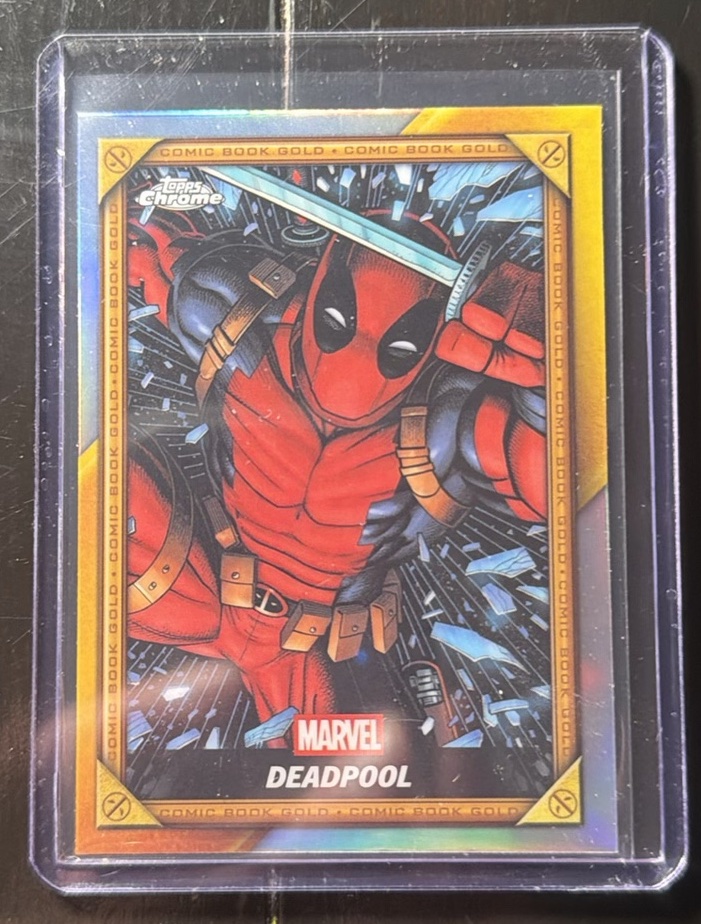 Deadpool Base trading card from 2025 Topps 2025 Topps Chrome Deadpool
