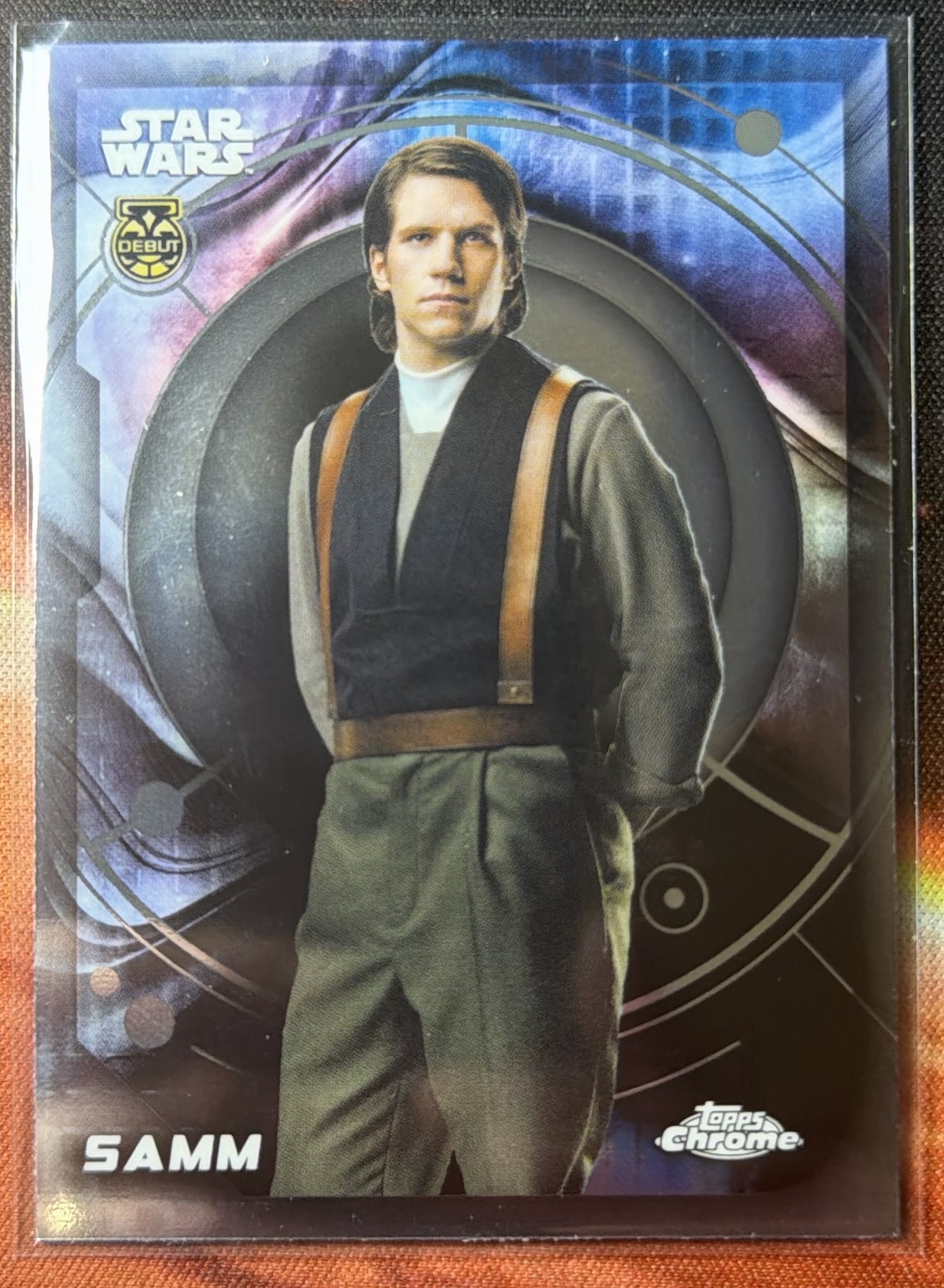 Samm Base trading card from 2026 Topps Topps Chrome Star Wars