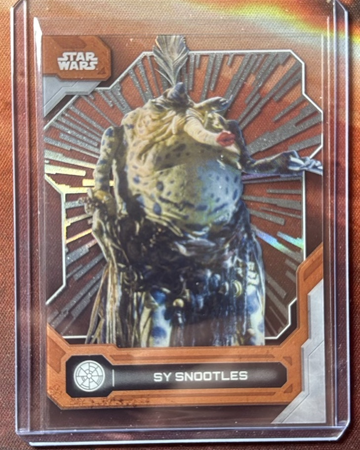 Sy Snootles Hyperspace Base trading card from 2024 Topps 2024 Topps Star Wars High-Tek