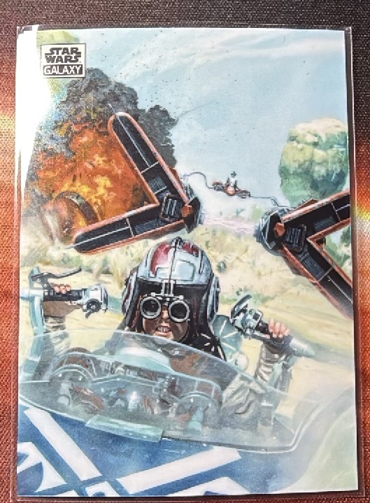 Podracing Base trading card from 2025 Topps 2025 Topps Chrome Star Wars Galaxy