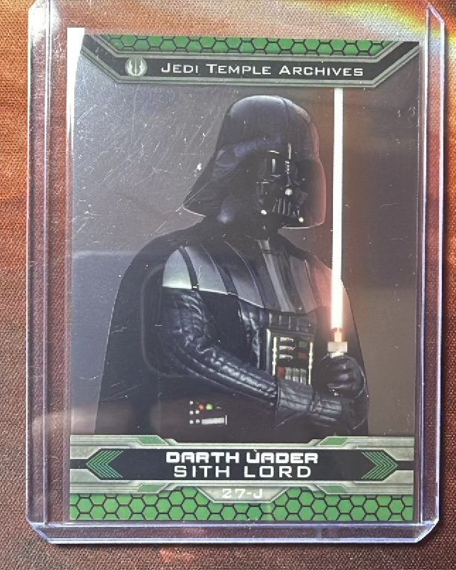 Darth Vader Base Chrome trading card from 2015 Topps 2015 Topps Star Wars Chrome Perspectives: Jedi vs. Sith