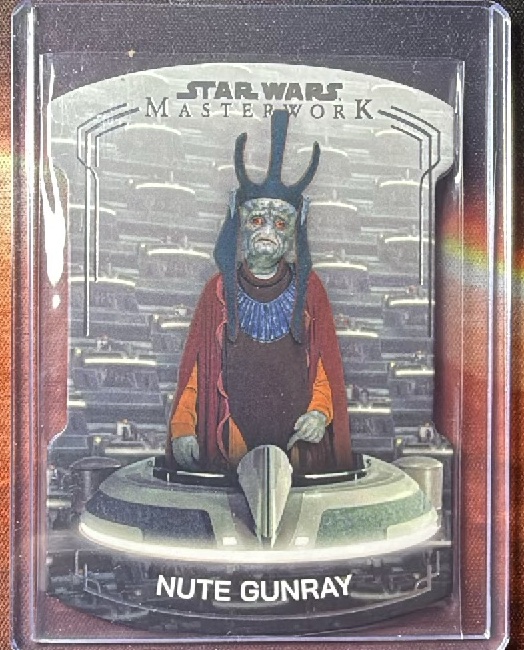 Nute Gunray Base trading card from 2025 Topps Star Wars Masterwork