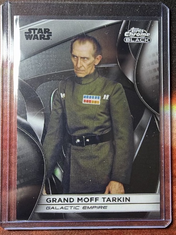 Grand Moff Tarkin Base trading card from 2025 Topps Star Wars Smugglers Outpost