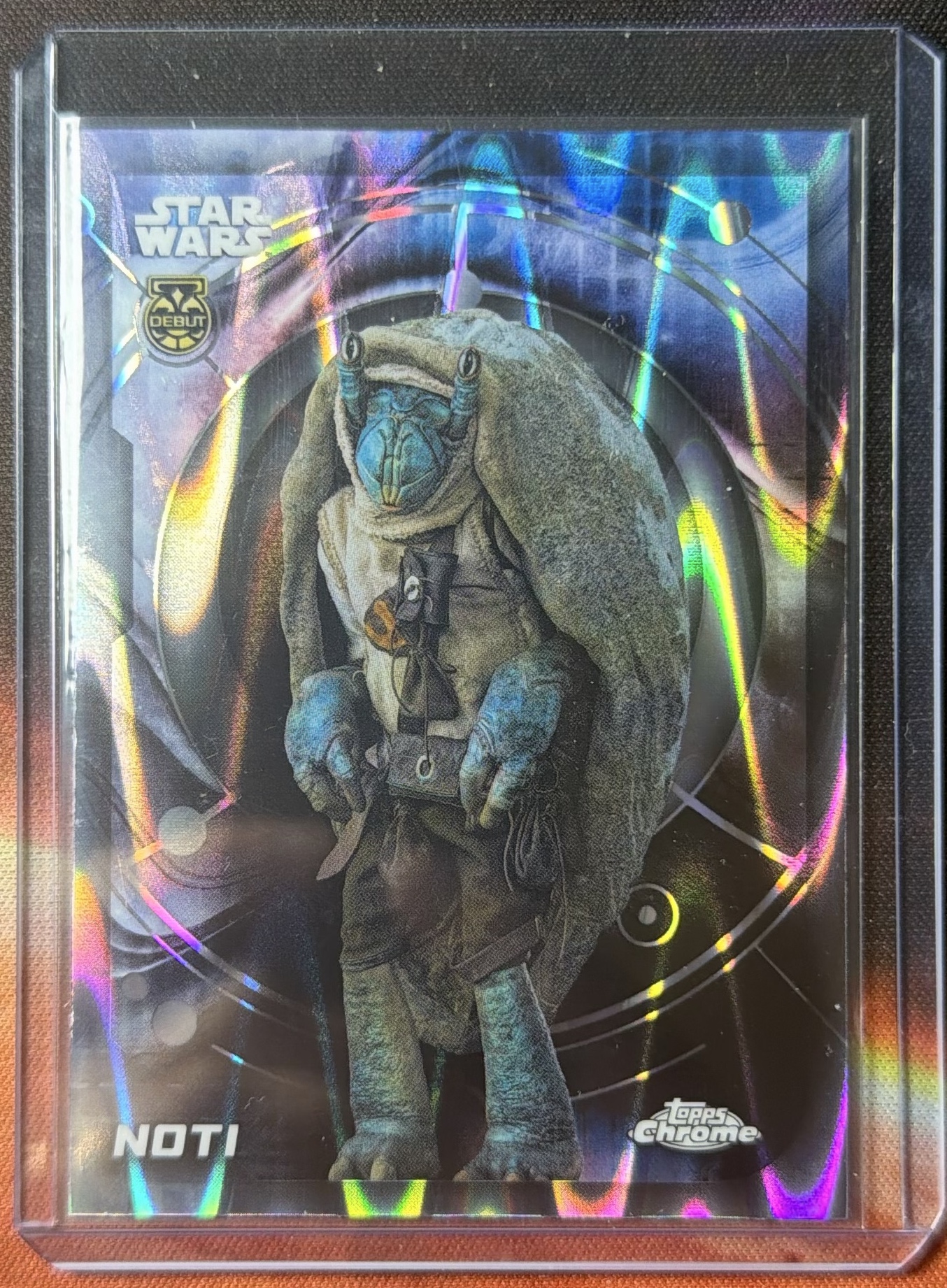 Noti RayWave Refractor trading card from 2026 Topps Topps Chrome Star Wars
