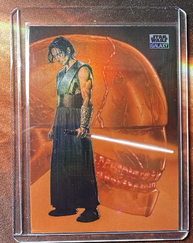 The Stranger Refractor trading card from 2026 Topps 2026 Topps Chrome Star Wars Galaxy