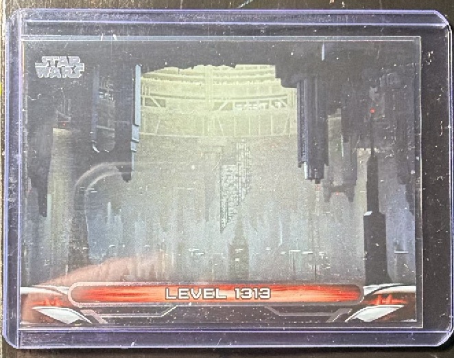 Level 1313 Base trading card from 2017 Topps 2017 Topps Star Wars Galactic Files Reborn
