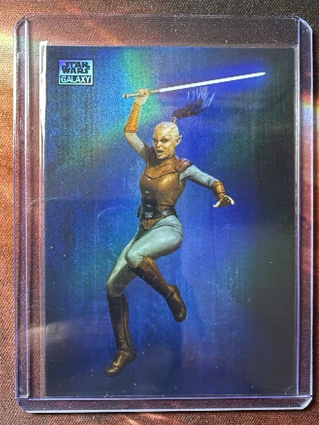 Juhani Refractor trading card from 2026 Topps 2026 Topps Chrome Star Wars Galaxy