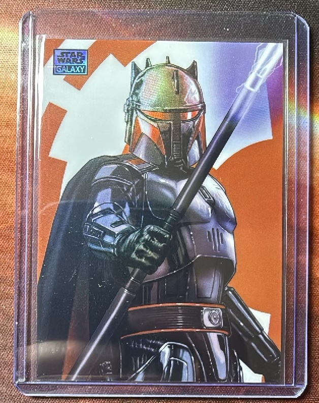 Moff Gideon Refractor trading card from 2026 Topps 2026 Topps Chrome Star Wars Galaxy