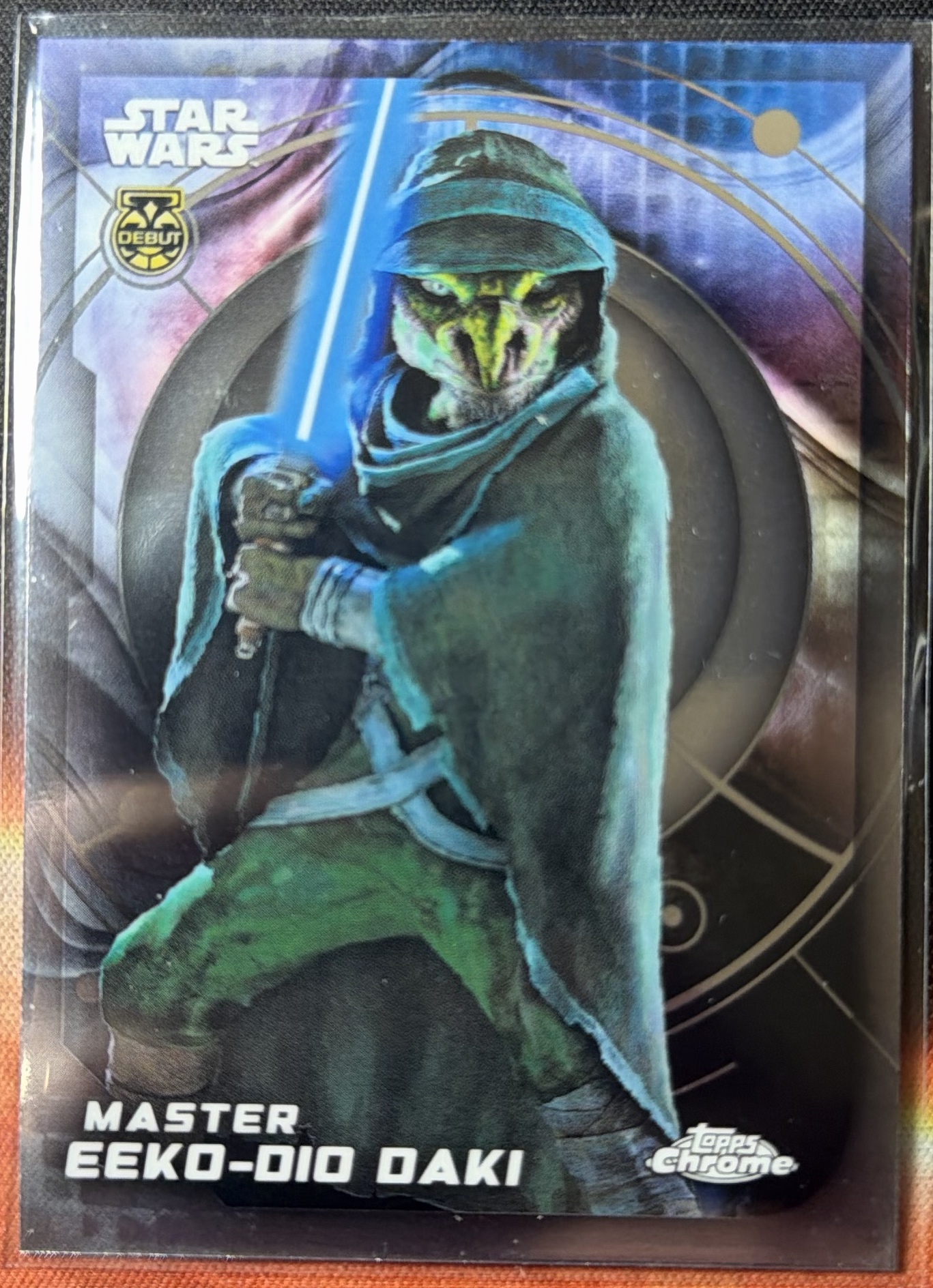 Master Eeko-Dio Daki Base trading card from 2026 Topps Topps Chrome Star Wars