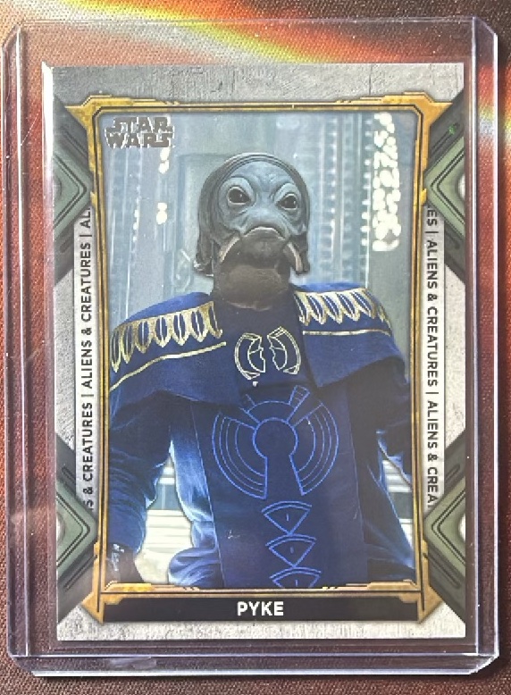 Pyke Base trading card from 2022 Topps 2022 Topps Star Wars: The Book of Boba Fett