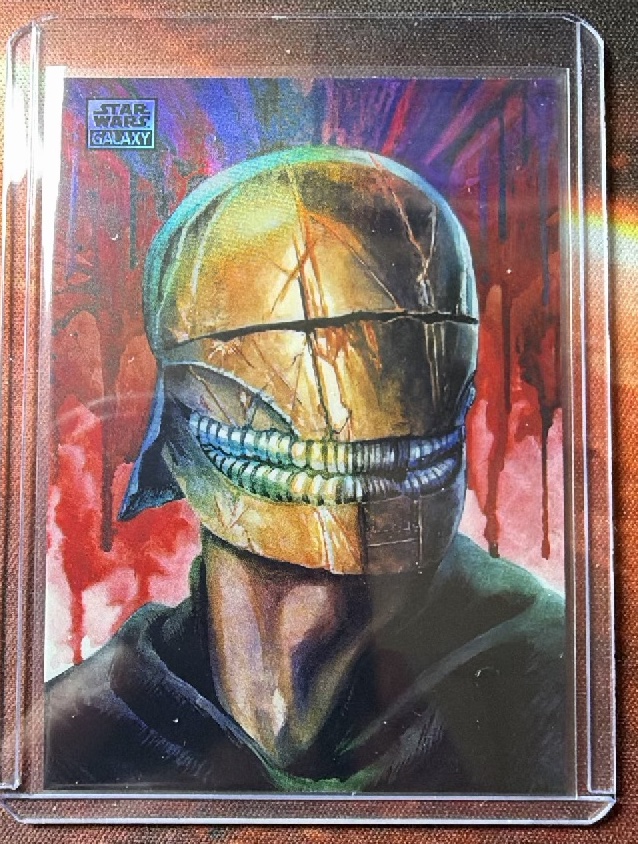The Stranger Refractor trading card from 2026 Topps 2026 Topps Chrome Star Wars Galaxy