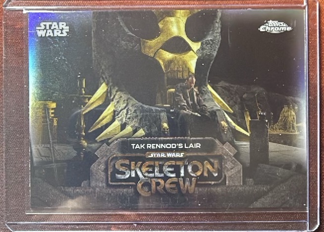 Tak Rennod's Lair Base trading card from 2025 Topps 2025 Topps Chrome Star Wars