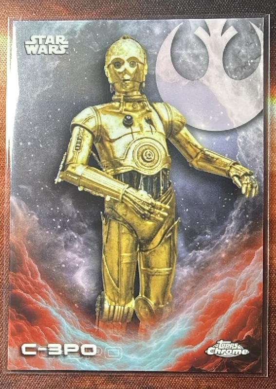 C-3PO Base trading card from 2025 Topps 2025 Topps Chrome Star Wars