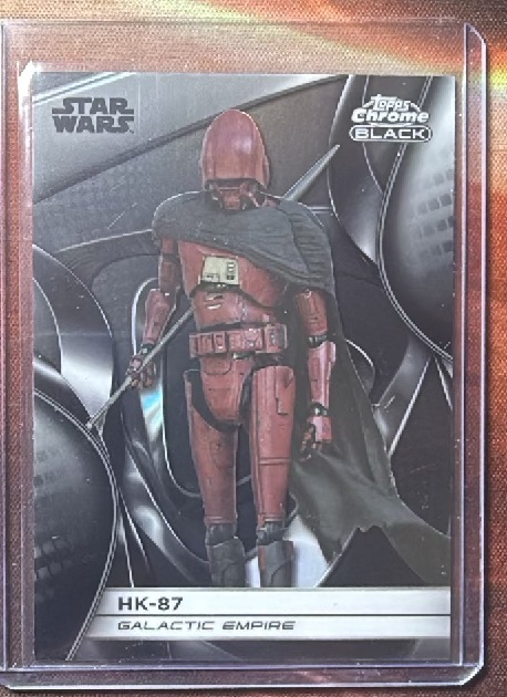 HK-87 Base trading card from 2025 Topps Star Wars Smugglers Outpost