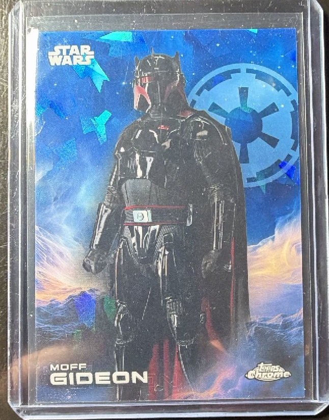 Moff Gideon Base trading card from 2025 Topps 2025 Topps Chrome Sapphire Star Wars