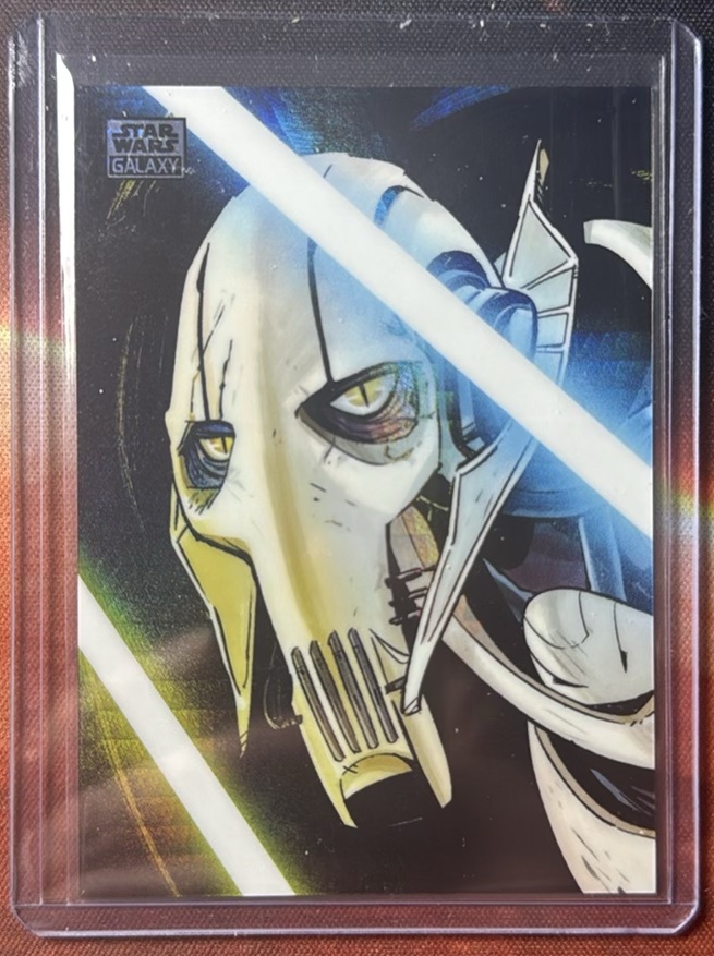 General Grievous Prism Refractor trading card from 2026 Topps 2026 Topps Chrome Star Wars Galaxy