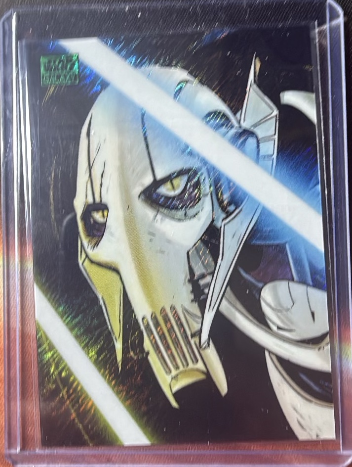 General Grievous Green Shimmer Refractor trading card from 2026 Topps 2026 Topps Chrome Star Wars Galaxy