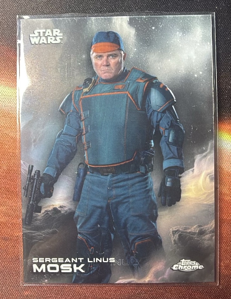 Sergeant Linus Mosk Base trading card from 2025 Topps 2025 Topps Chrome Star Wars