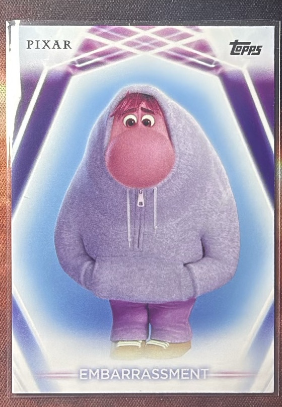 Embarrassment Base trading card from 2026 Topps 2026 Topps Disney Neon