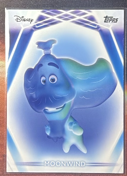 Moonwind Base trading card from 2026 Topps 2026 Topps Disney Neon