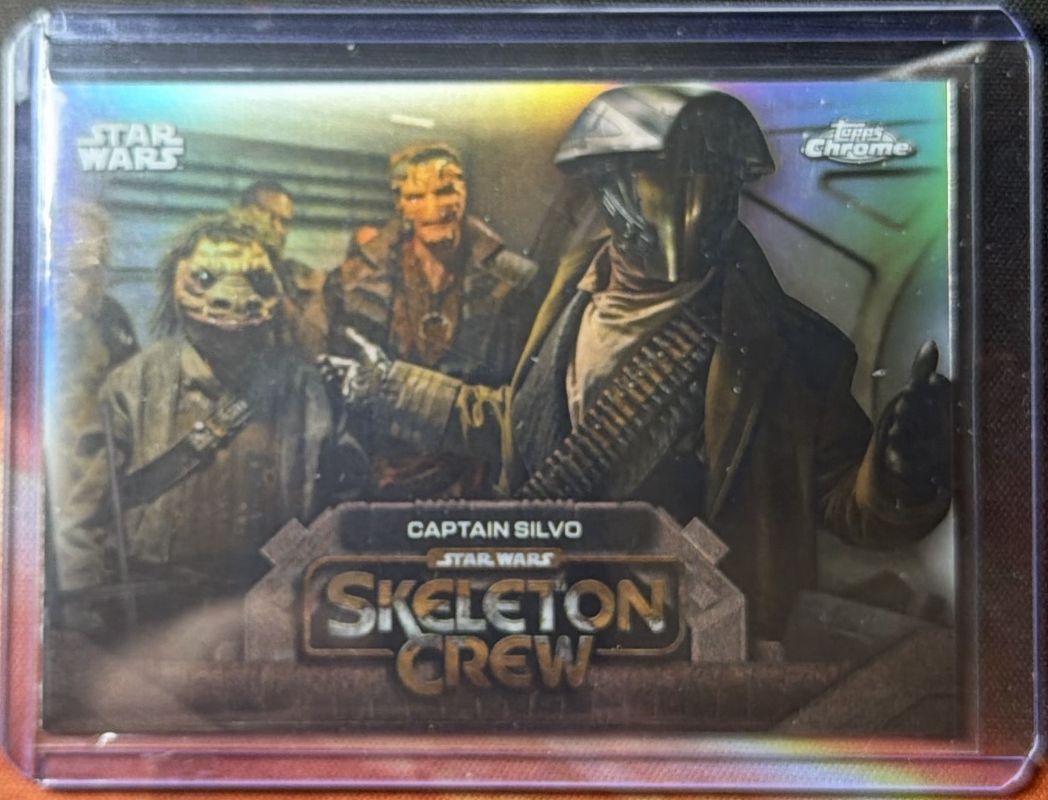 Captain Silvo Base trading card from 2025 Topps 2025 Topps Chrome Star Wars