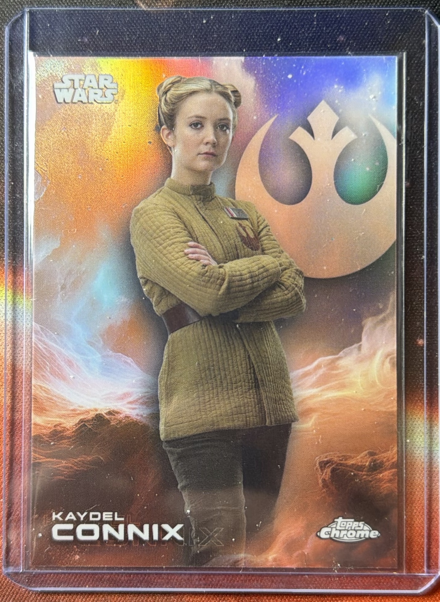 Kaydel Connix Rainbow Refractor trading card from 2025 Topps 2025 Topps Chrome Star Wars