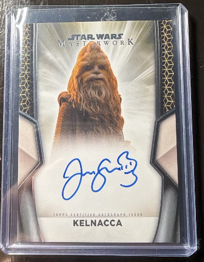 Kelnacca Base trading card from 2025 Topps Star Wars Masterwork