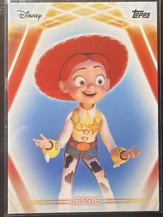 Jessie Base trading card from 2026 Topps 2026 Topps Disney Neon