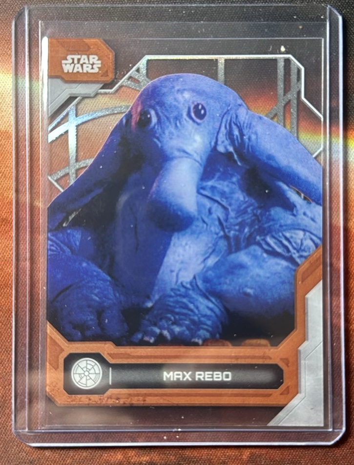 Max Rebo Rebel Base trading card from 2024 Topps 2024 Topps Star Wars High-Tek