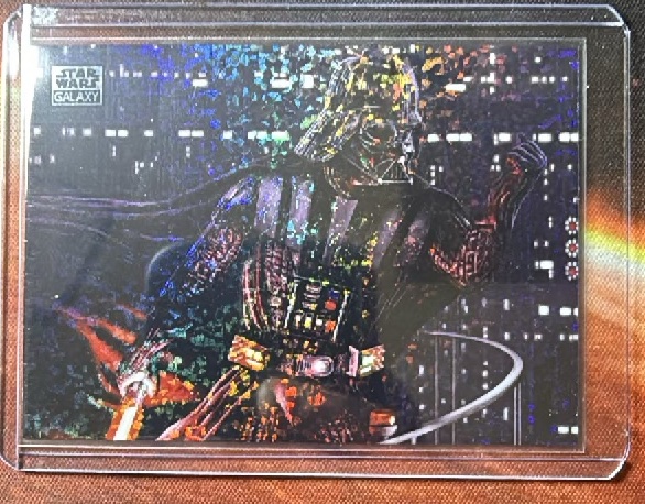 Power of the Dark Side Mini-Diamond Refractor trading card from 2026 Topps 2026 Topps Chrome Star Wars Galaxy