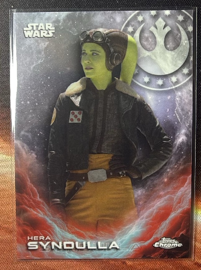 Hera Syndulla Base trading card from 2025 Topps 2025 Topps Chrome Star Wars