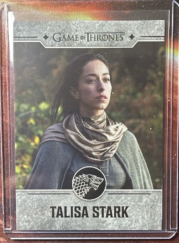Talisa Stark Base trading card from 2025 Rittenhouse 2025 Rittenhouse Archives Game of Thrones: The Great Houses