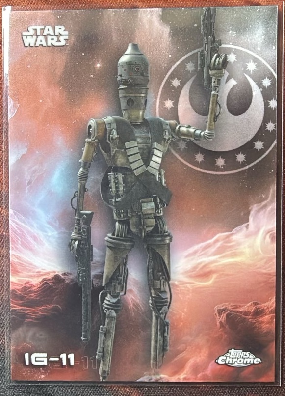IG-11 Base trading card from 2025 Topps 2025 Topps Chrome Star Wars