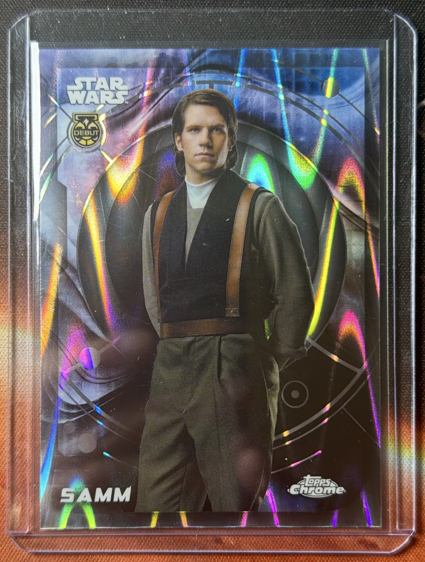Samm RayWave Refractor trading card from 2026 Topps Topps Chrome Star Wars