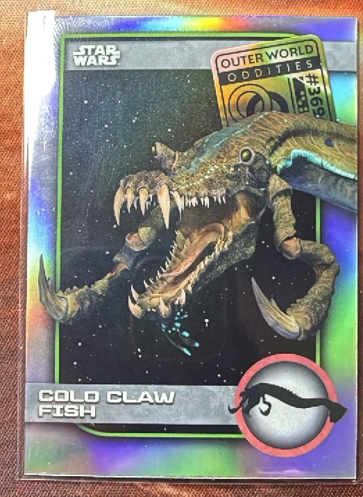 Colo Claw Fish Base trading card from 2025 Topps 2025 Topps Chrome Star Wars