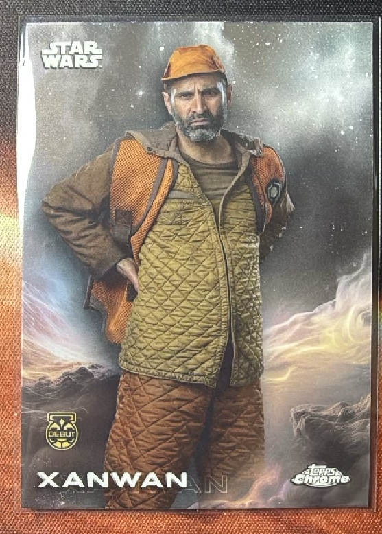 Xanwan DEBUT Base trading card from 2025 Topps 2025 Topps Chrome Star Wars