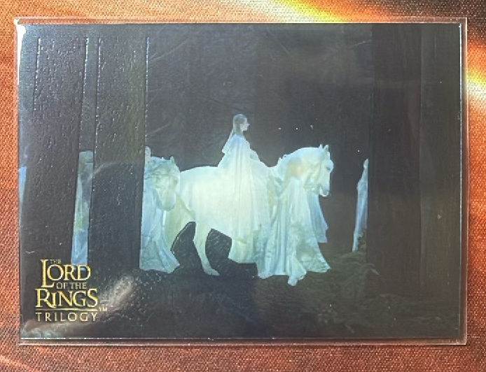 Passing of the Elves Base trading card from 2004 Topps 2004 Topps The Lord of the Rings Trilogy Chrome