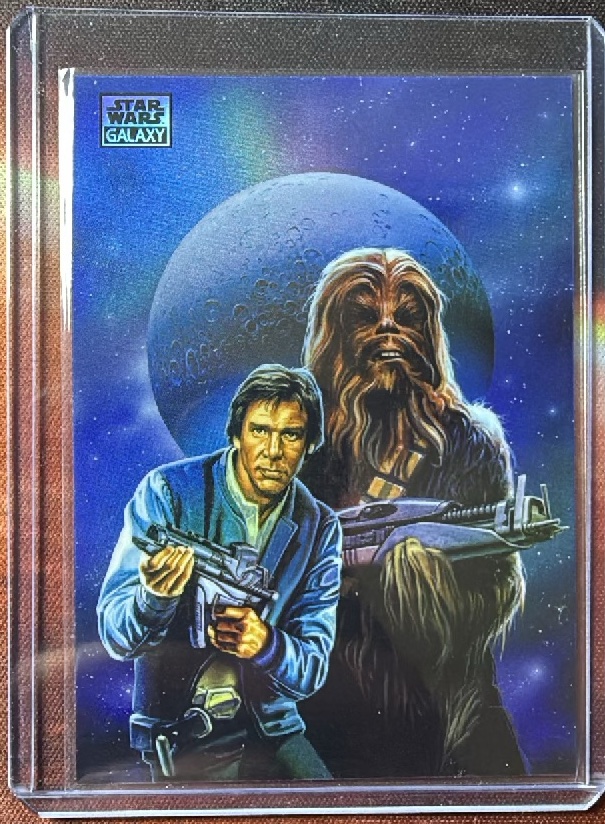 Smugglers Refractor trading card from 2026 Topps 2026 Topps Chrome Star Wars Galaxy