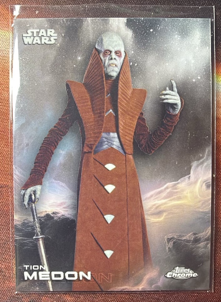 Tion Medon Base trading card from 2025 Topps 2025 Topps Chrome Star Wars