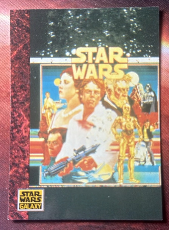 A More Realistic Base trading card from 1993 Topps Star Wars Galaxy Series 1