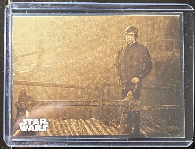 Truth on Endor Sepia trading card from 2020 Topps 2020 Topps Star Wars Black & White: Return of the Jedi