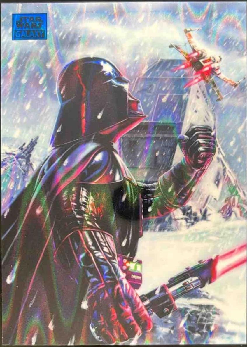 Narrow Escape BLUE RAY WAVE REFRACTOR trading card from 2025 Topps 2025 Topps Chrome Star Wars Galaxy
