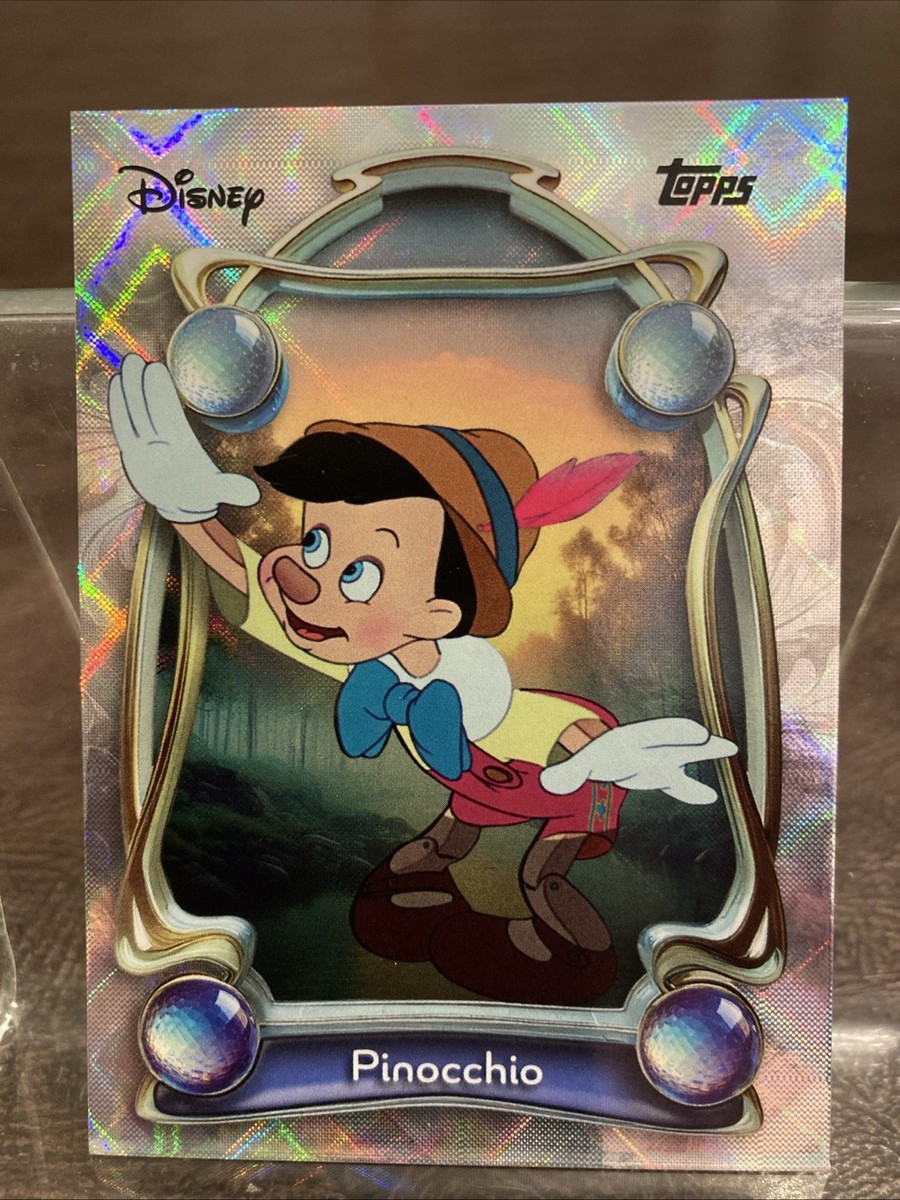 Pinocchio Red Foil /5 trading card from 2025 Topps 2025 Topps Disney Wonder