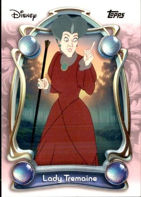 Lady Tremaine Orange Foil /25 trading card from 2025 Topps 2025 Topps Disney Wonder
