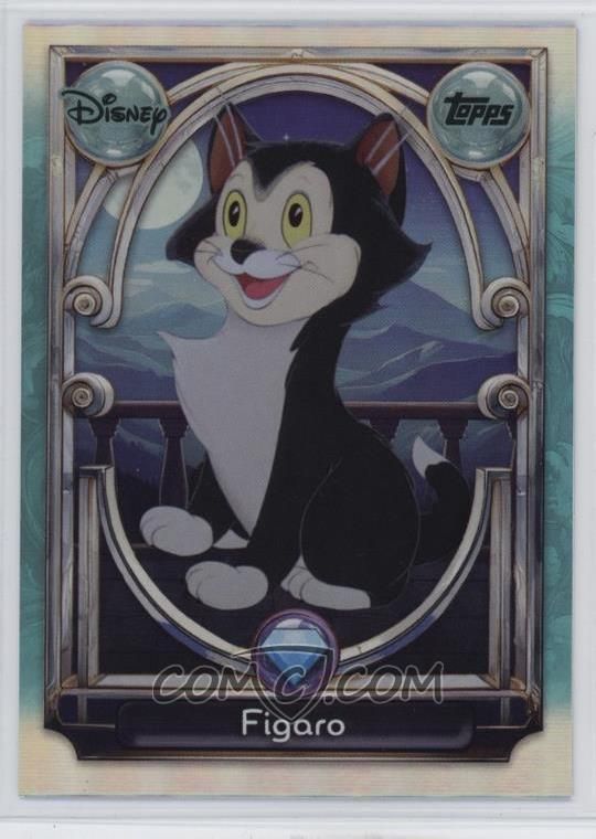 Figaro Red Autograph /5 trading card from 2025 Topps 2025 Topps Disney Wonder