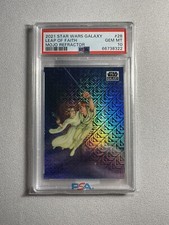 Leap of Faith Mojo Refractor trading card from 2021 Topps 2021 Topps Chrome Star Wars Galaxy