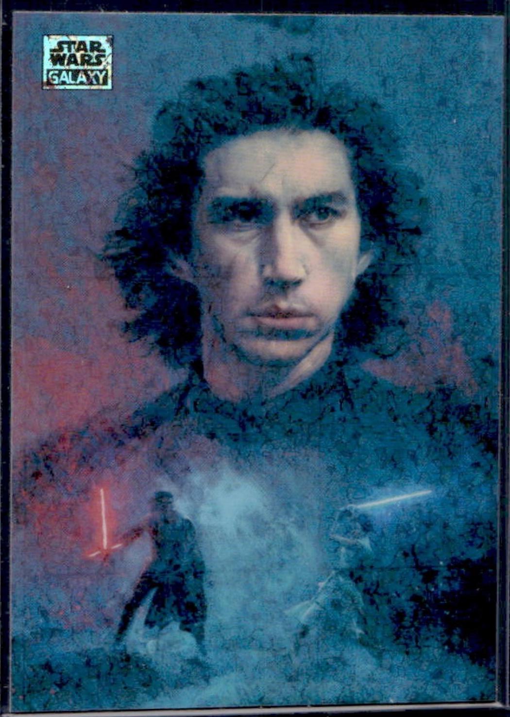 The Duel SUPERFRACTOR trading card from 2025 Topps 2025 Topps Chrome Star Wars Galaxy