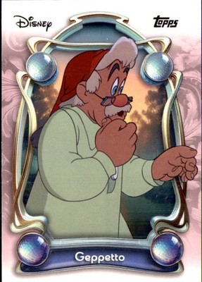 Geppetto Gold /50 trading card from 2025 Topps 2025 Topps Disney Wonder