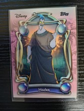 Hades Gold Refractor /50 trading card from 2025 Topps 2025 Topps Disney Wonder
