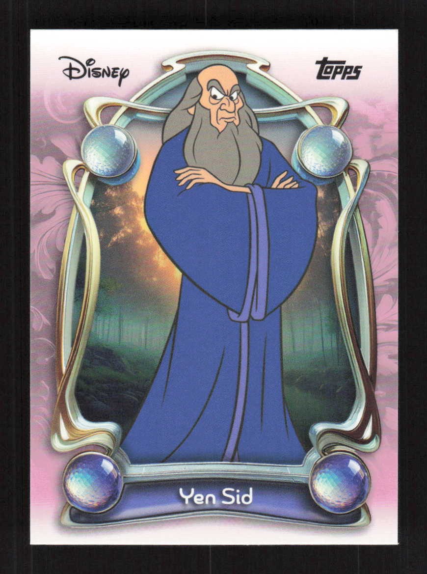 Yen Sid Gold /50 trading card from 2025 Topps 2025 Topps Disney Wonder